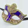 Unisex Masquerade Mask Half Face Mask Halloween Party Mask Hand Painted Masquerade Eye Mask For Men Women Cosplay