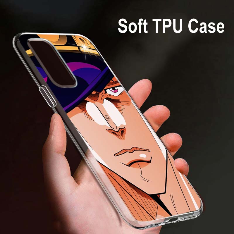 Jojo's Bizarre Adventure Jojo Pro OPPO Reno7 SE 6 5 Z F 4G 5G Find X2 X3 Neo Lite Pro Plus Průhledný Měkký Telefonní Kryt Coque