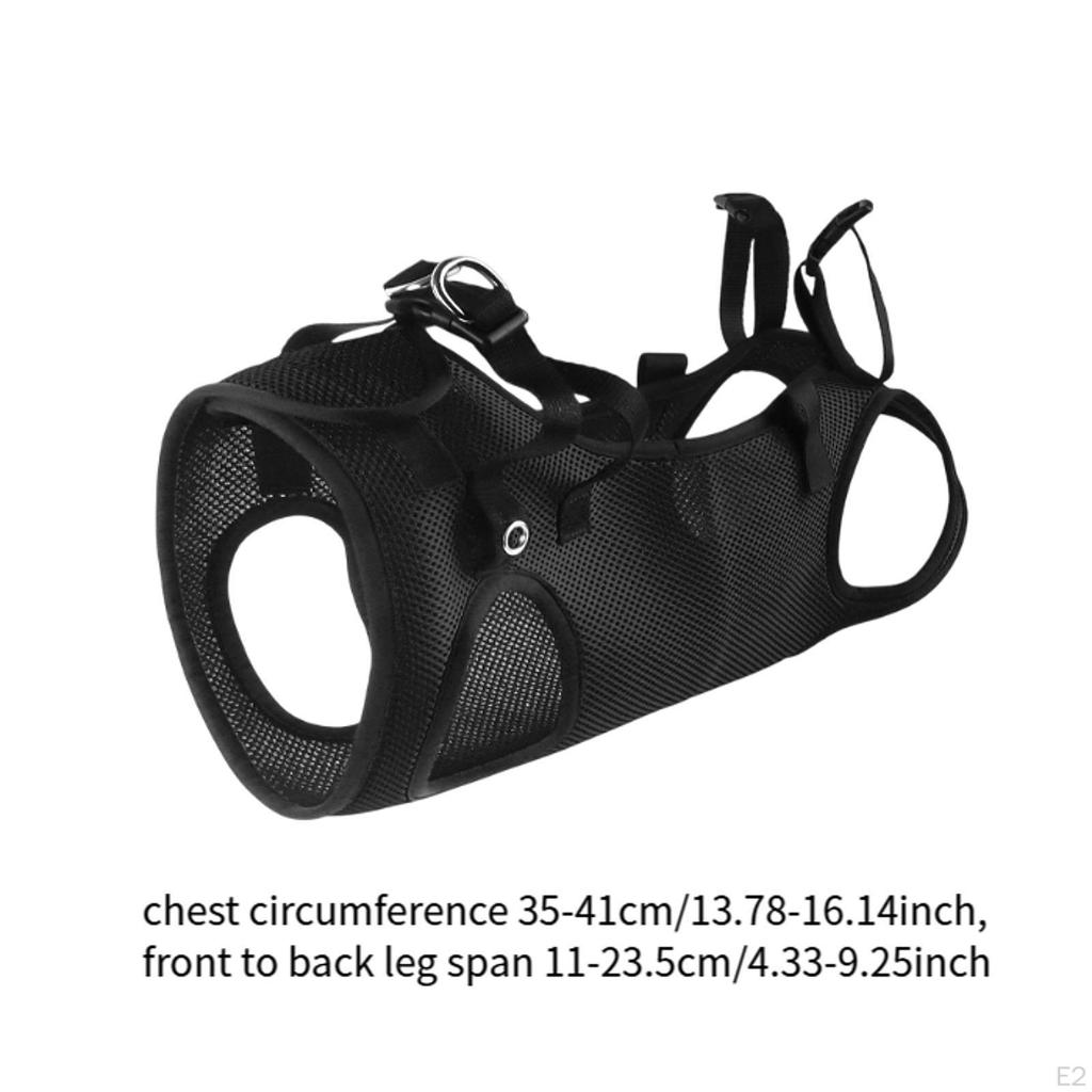 Dog Lift Support Harness Carrier Adjustable Straps Breathable Walking Assistance