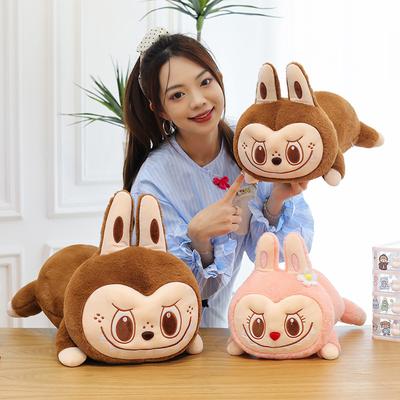 Lying Model Rabub Doll POP MART Plush Toy Long Strip Big Throw Pillow Bed Pillow Doll