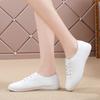Women's Flats Lacing Black Driving Shoes Comfort Casual White Walking Minimalist Business Office Shoes Large Size
