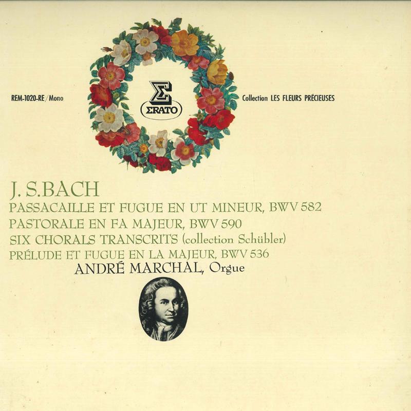 

LP Record ANDRE MARCHAL - Bach: The Best REM1020RE ERATO - Japan Classical Used