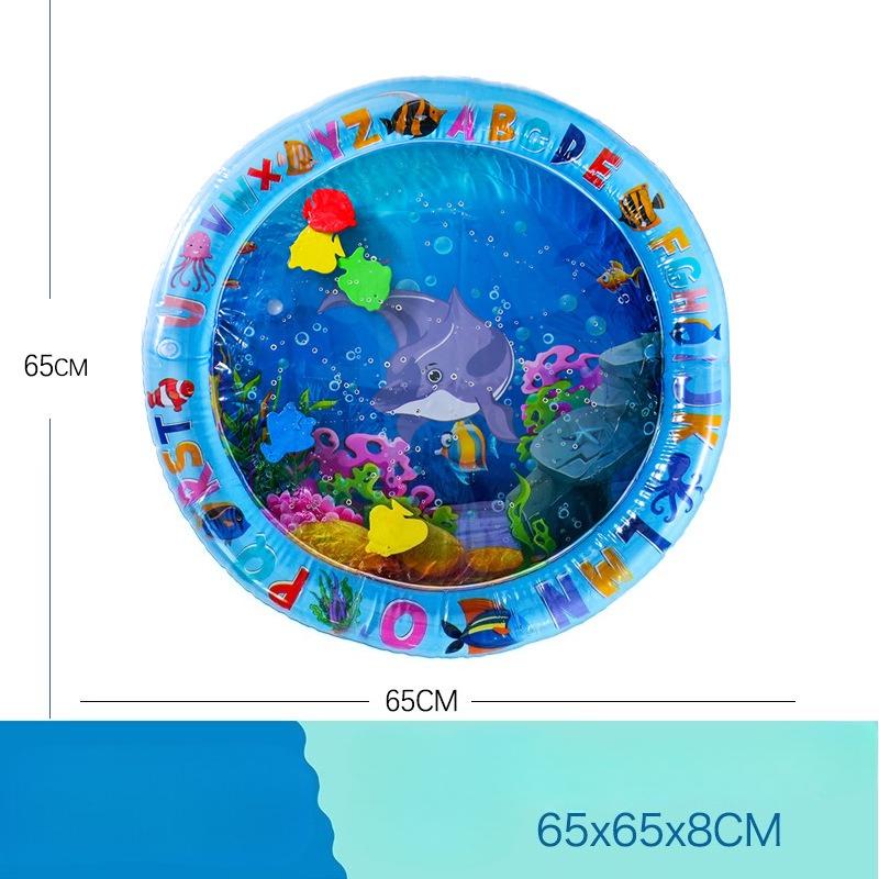 Baby Inflatable Pat Water Cushion Marine Life Swimming Ring Climbing Cushion Seat Cushion Children Pat Water Cushion