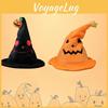 Halloween Elektryczny Kapelusz Elfa Dyni Ducha Kostium na Imprezę Festiwalową Pluszowa Zabawka Żółty 30*30*40cm Czarny 30*30*40cm