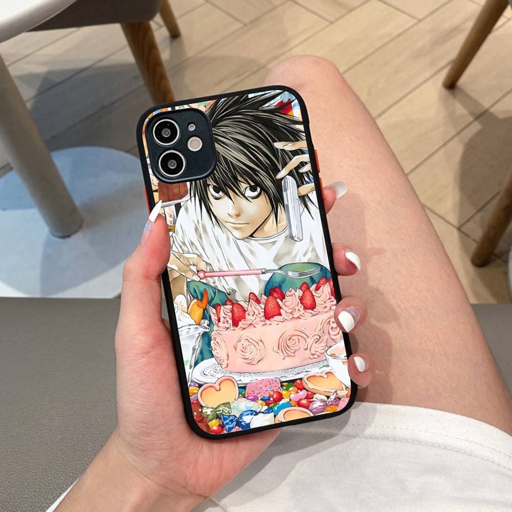 Anime Death Notes Phone Case For IPhone 16 15 14 X XR XS 7 8 Plus 11 12 13 Pro MAX 13mini Matte Shockproof Case