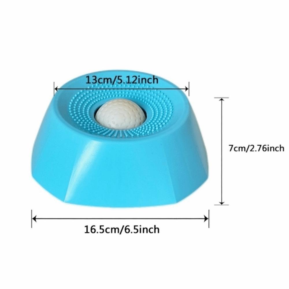 

Enrichment PP Slow Feeder Dog Bowls Anxiety Relief Healthy Digestion Lick Bowl Durable Cat Treat Dispenser Pet Feeding синій