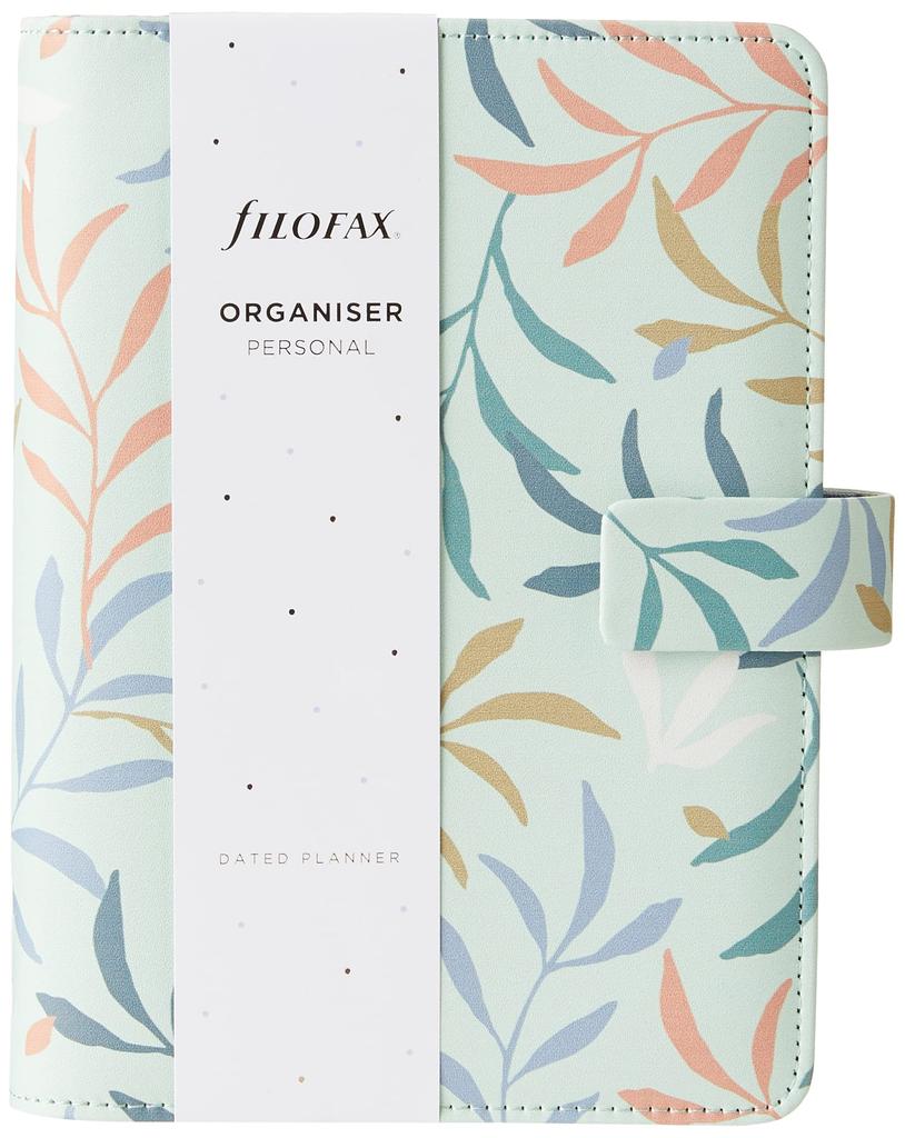 Filofax Botanical Bible Mint Planner 022648 (Official Import)