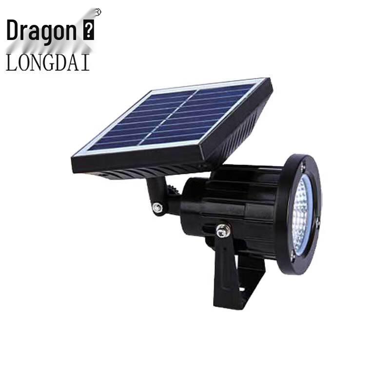 Longdai Solar LED Outdoor Dual-Use Garden Spotlight