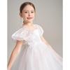 Girls' Summer Puffy Mesh Princess Dress