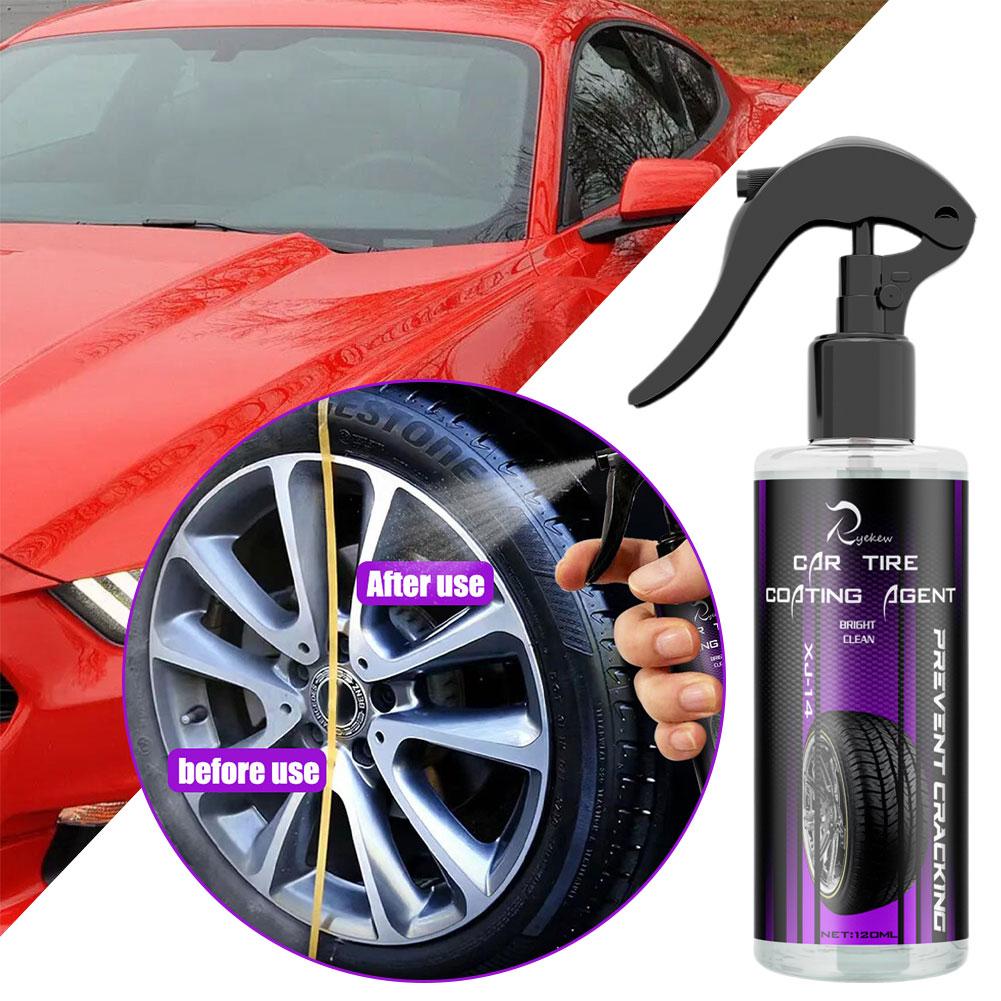 Automotive Tire Brightening Coating Agent Nano Crystal Shine Car Paint Polish Polishing Tire Carfidant Layer Nanos Hydropho K8U4