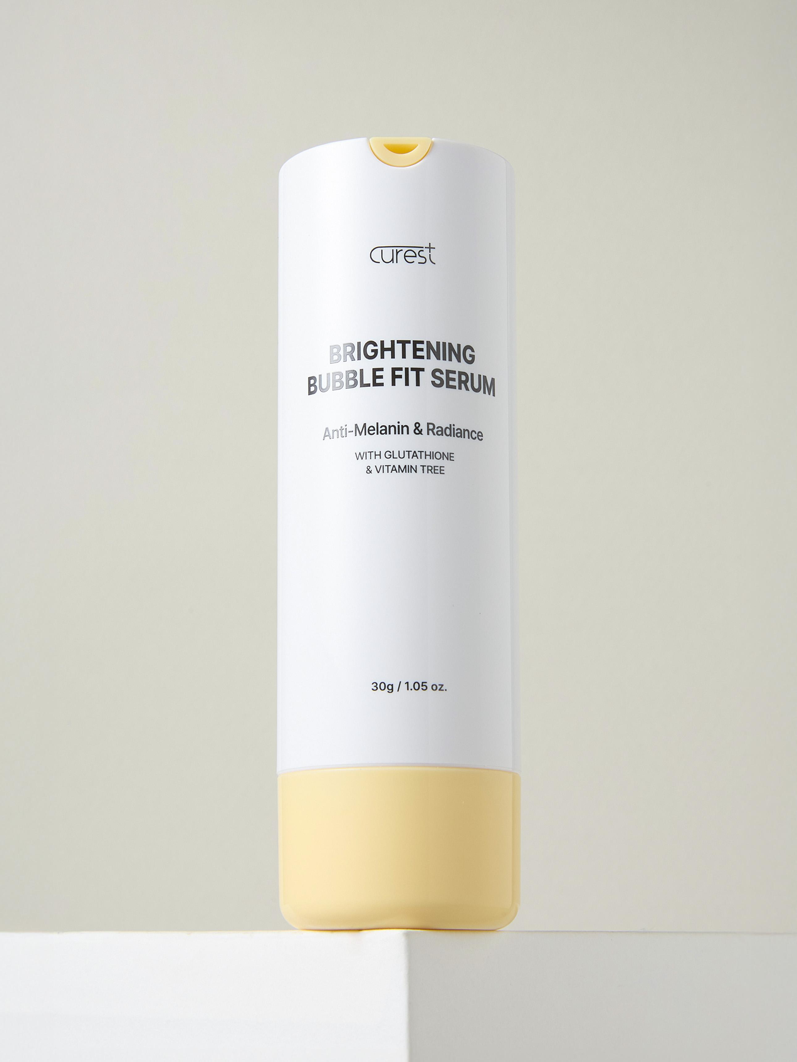Curerest Отбеливающая Сыворотка для Лица с Пузырьками 30г 1ea
