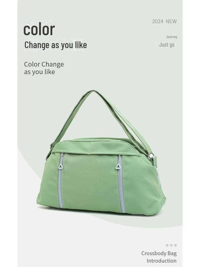 Reise- & Sporttasche: Trocken-/Nasstrennung, Trolley-kompatibel, Perfekt für Freizeit- und Geschäftsreisen im Freien, Schulter- und Crossbody-Optionen