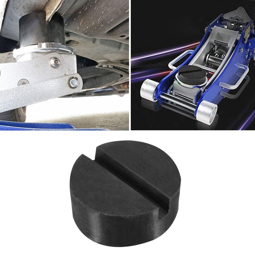 TAKISITO Car Rubber Disc Pad Car Jack Rubber Mat Frame Protector Rail Floor Jack Guard Adapter Tool Jack Lifting Disc