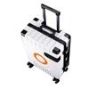 20-Inch Aluminum Frame Trolley Suitcase with Universal Wheels - Large Capacity Carry-On Luggage