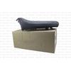 "Premium Leather Single Rider Seat Black" Fit For Royal Enfield INT & GT 650