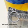 Mini Transparent Mesh Zipper Pouch: Cosmetics, Lipstick, Coins, Cards & Keys Organizer