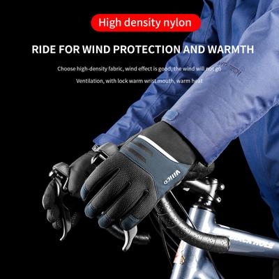 Motorrad Lenkerabdeckung Winter Fahrrad Windschutzscheibe Radhandschuhe Winddicht Warm Griff Verdickte Handschuhe