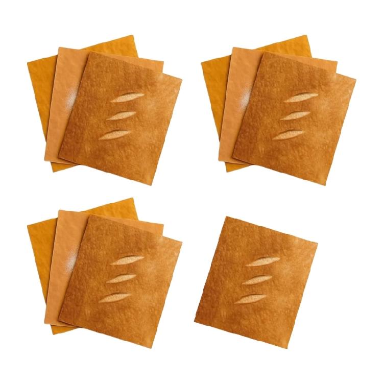6/10Pcs Bakery Design Gift Wrapping Paper Set Durable Materials For Creative Packaging Christmas Birthdays Home Crafts