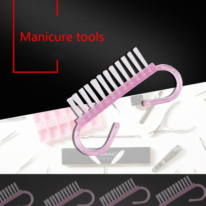 Finger Nail Brushes For Cleaning Handle Grip Nail Brush Hand Fingernail Brush Cleaner Scrubbing Kit for Toes and Nails