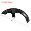 Motorcycle 21" 26" Wheel Wrap Front Fender For Harley Touring Street Glide Road King Electra Glide Baggers