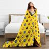 Stardew Valley PixelArt Flannel Blanket  Soft Throw Blanket for Home Decor Decorative Street Trend Bedspread Sofa Bed Cover
