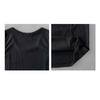 Herren Rippstrick Tanktop Slim Fit Ärmellos Muskelshirt Lässig Einfarbig Rundhalsausschnitt Weste