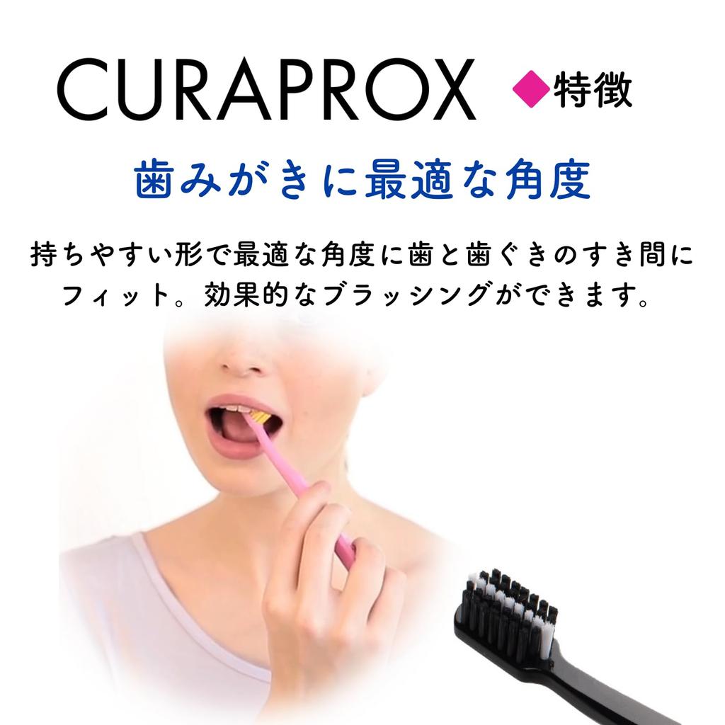 Curaprox Black Is White Toothbrush Powder Toothpaste (BIW) (1 Brush) + (1 Pack)