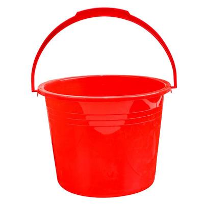 Gudrade Roter Mehrzweck-Plastikeimer