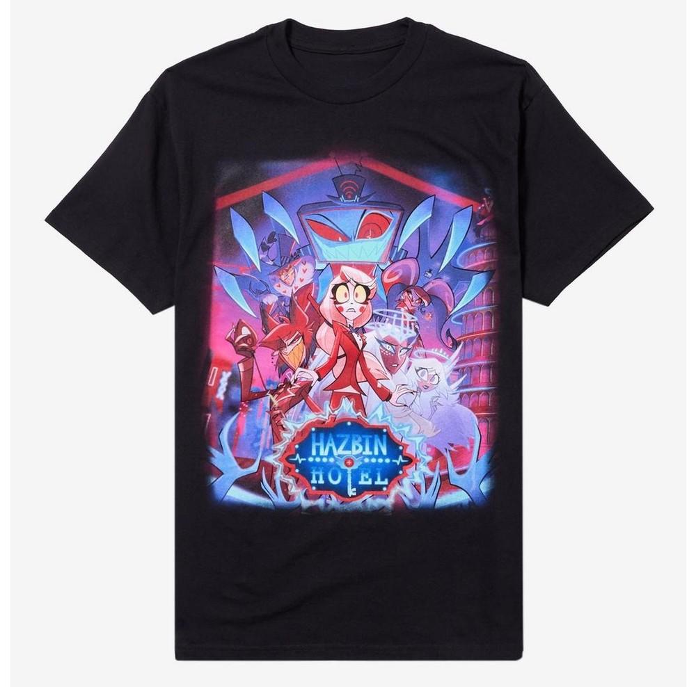 Hazbin Hotel Season 2 Poster T-Shirt Unisex Size S-4XL Fanmade