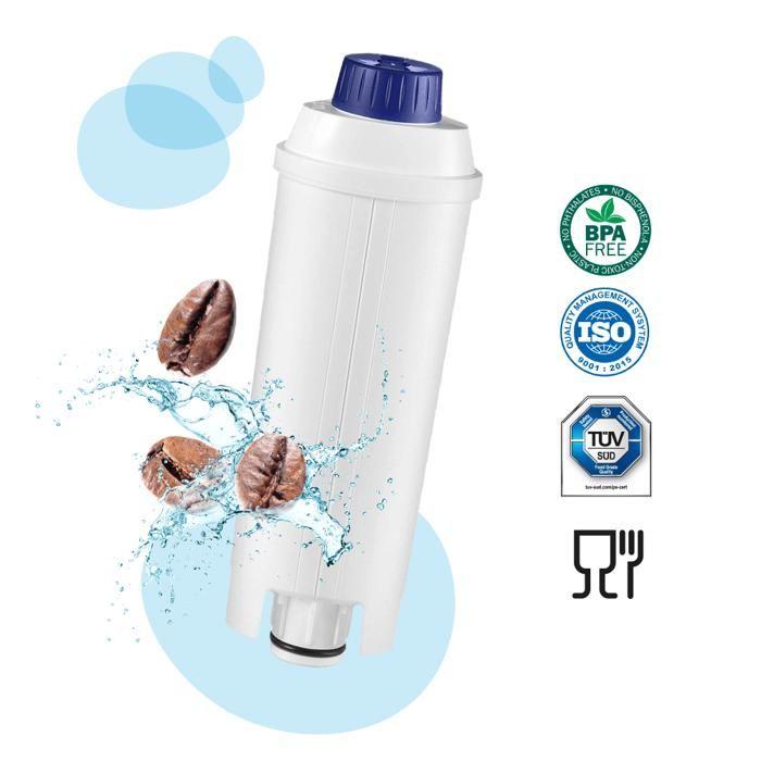 Adoucisseur D'eau - DELONGHI - Modèles ECAM - Lot De 5 Filtres - Blanc