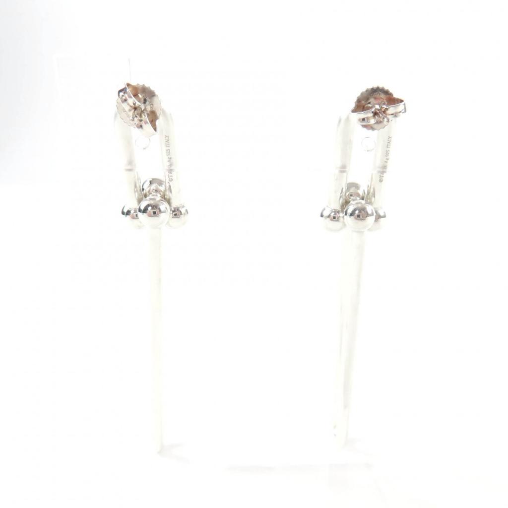 Great TIFFANY&Co. Pierce Double Long Link Pierce Silver 925 Women Used