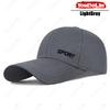Long Brim Baseball Cap-Stylish Solid Color Outdoor Hat Subtle Embroidery,Adjustable Back Closure Cap For Golf,Fishing&Casual