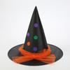 Halloween Black Witch Hat Oxford Fabric Witch Hat Party Gala Festive Pointed Witch Hat
