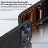 Original Business PU Leather For MagSafe Magnetic Phone Case For iPhone 13 14 15 16 17 Pro Max Metal Lens Frame Protect Cover