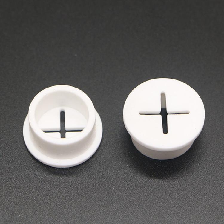 10 Pcs Wire Cable Hole Cover Flexible Desk Rubber Grommet Hole Cable Management