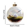 Christmas Ball Ornaments Holiday Mini Sports Scene Ball Decor Hangable Christmas Ornament For Gathering Mantle Fireplace Porch