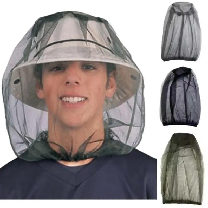 Mosquito-Proof Veil Breathable Fabric Outdoor Mosquito Net Clear View Easy Wear Fishing Camping Garden Insect Shield Net