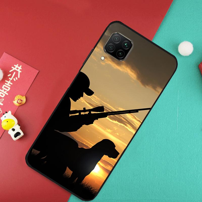 Bird Duck Hunting Sunset For Huawei Nova 12S 9 10 SE 7i 8i 11i 12i Y60 Y61 Y70 Y72 Y73 Y90 Y91 P20 P30 P40 Lite Case