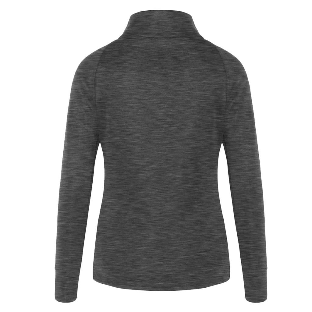 Women Casual Blouse Long Sleeve Pullover Turtleneck Zipper Sweatshirt Tops