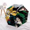 1pc My Hero Academia Automatic Opening Folding Umbrella with 8-Bone Iron Frame, Portable for Fans, Travelers, Everyday Use, Gift Idea.T045