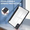For Xiaomi Redmi Pad SE 11 inch Tri-Folding Flip Tablet Case Acylic Transparent Back Case Pencil Holder Auto Sleep/Wake