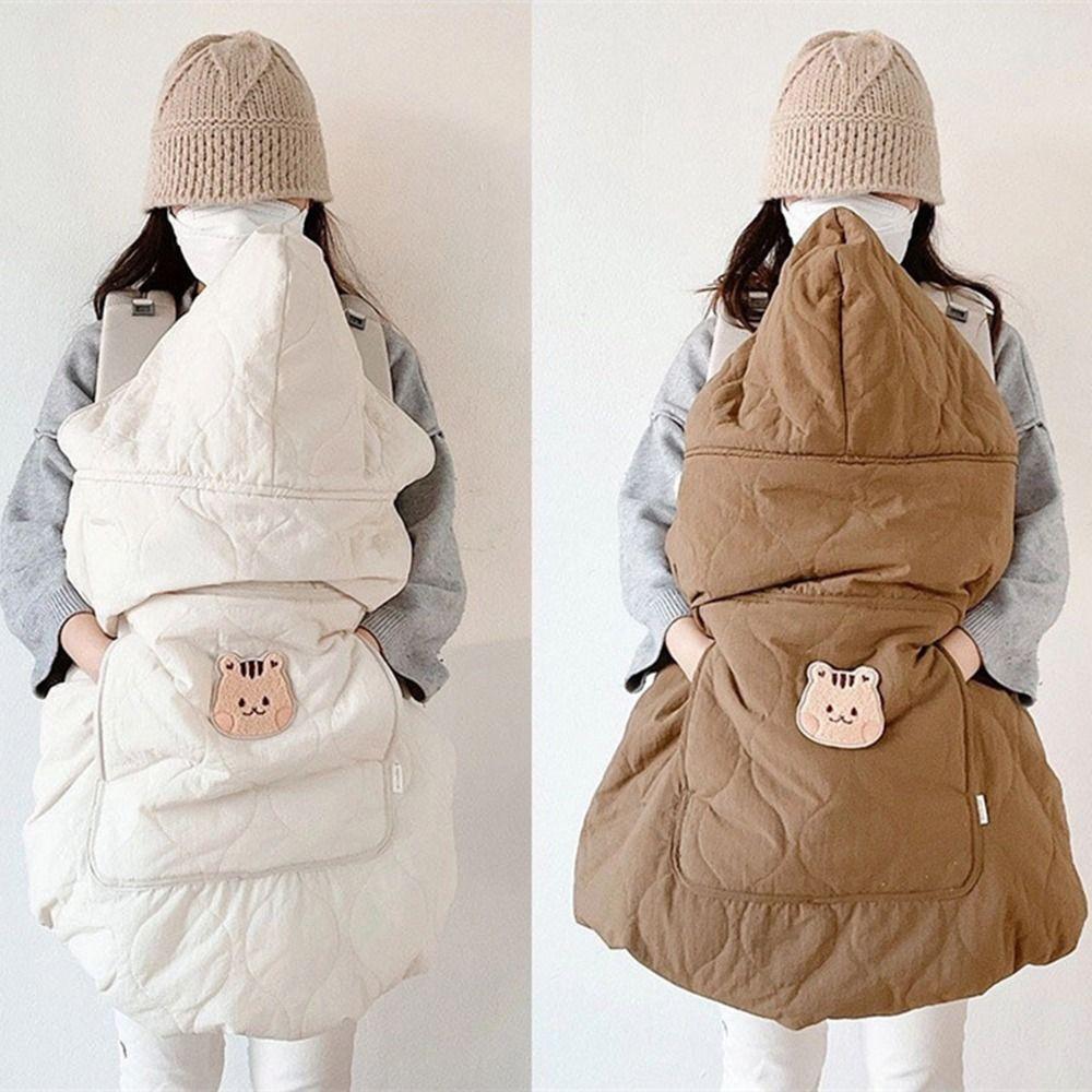 Thicken Toddler Trolley Cover Windproof Newborn Swaddle Wrap Portable Kids Sleeping Quilt  Travel