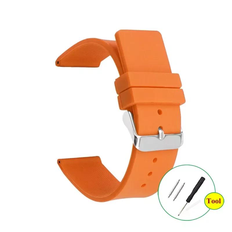 

Silicone Watch Strap 12mm 14mm 16mm 18mm 20mm 22mm 24mm Men Women Replace Bracelet Soft Rubber for Seiko Sport Bands for Rolex 12mm&steel buckle