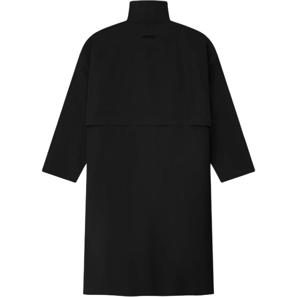 Fear of God Essentials Active Trace Full Length Trench Vintage Black Unisex Bottoms 202SP268051F