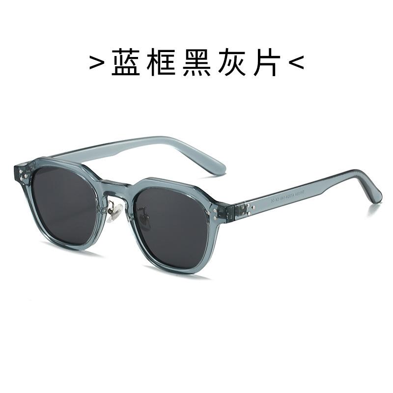 TR1004 Occhiali da sole polarizzati TR90 moda uomo di nicchia coreana, popolari tra gli influencer per la fotografia di strada, occhiali accessori trendy vintage da donna