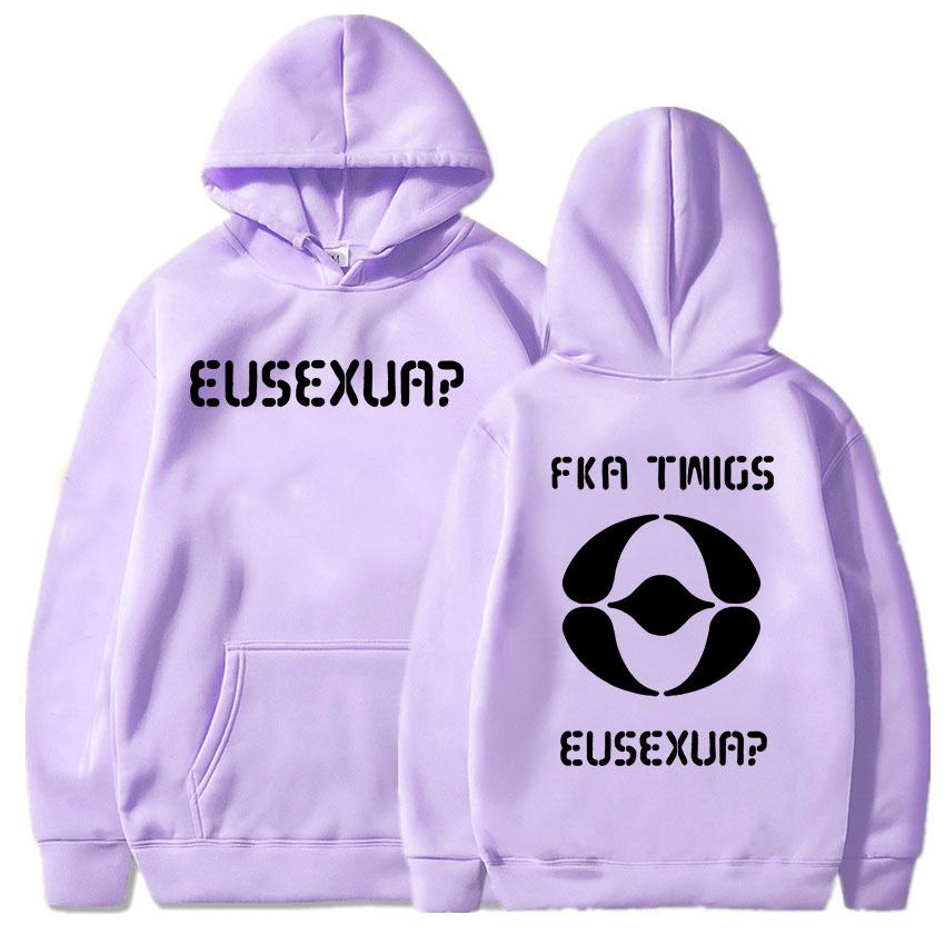Winter Long Sleeve Hooded Pullovers EUSEXUA FKA Twigs Hoodies Women Sudaderas Con Capucha Casual Fleece Warm Gothic Sweatshirts
