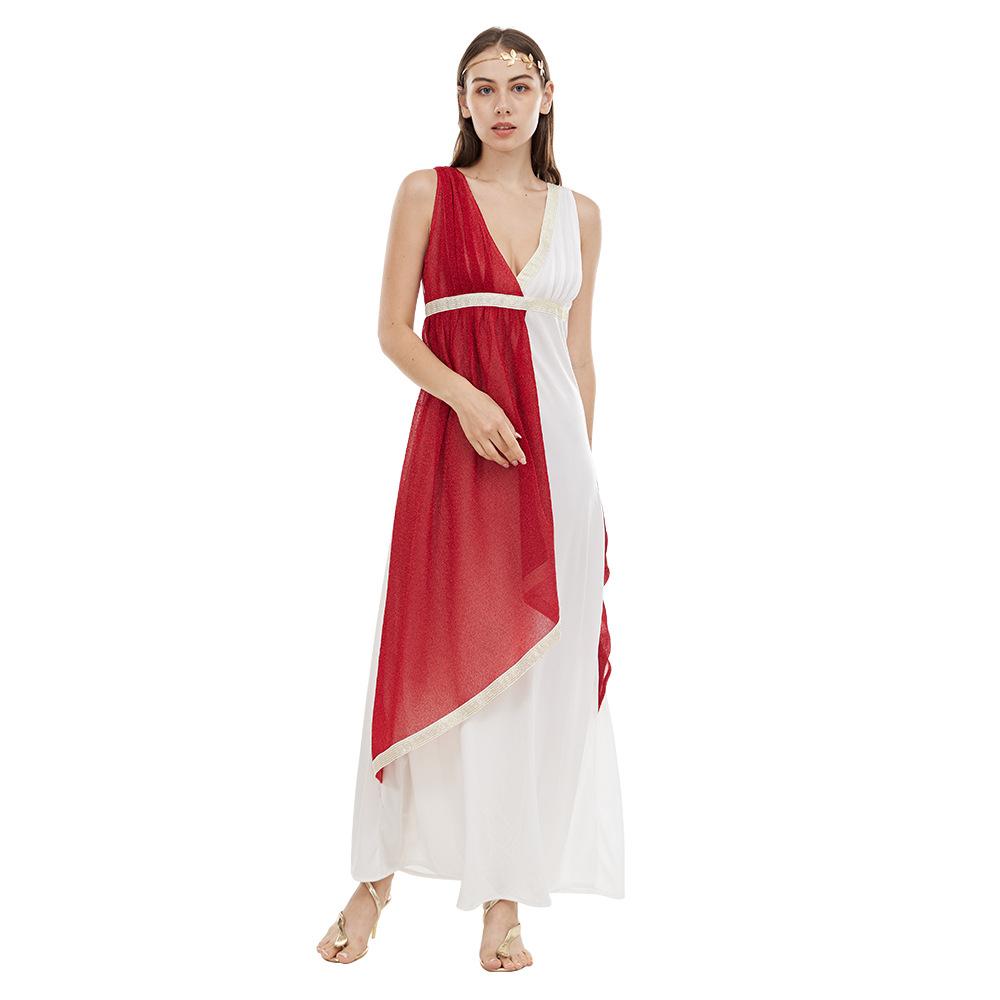 Halloween New Adult Roman Cosplay Costume Greek Muse Costume Party Bar