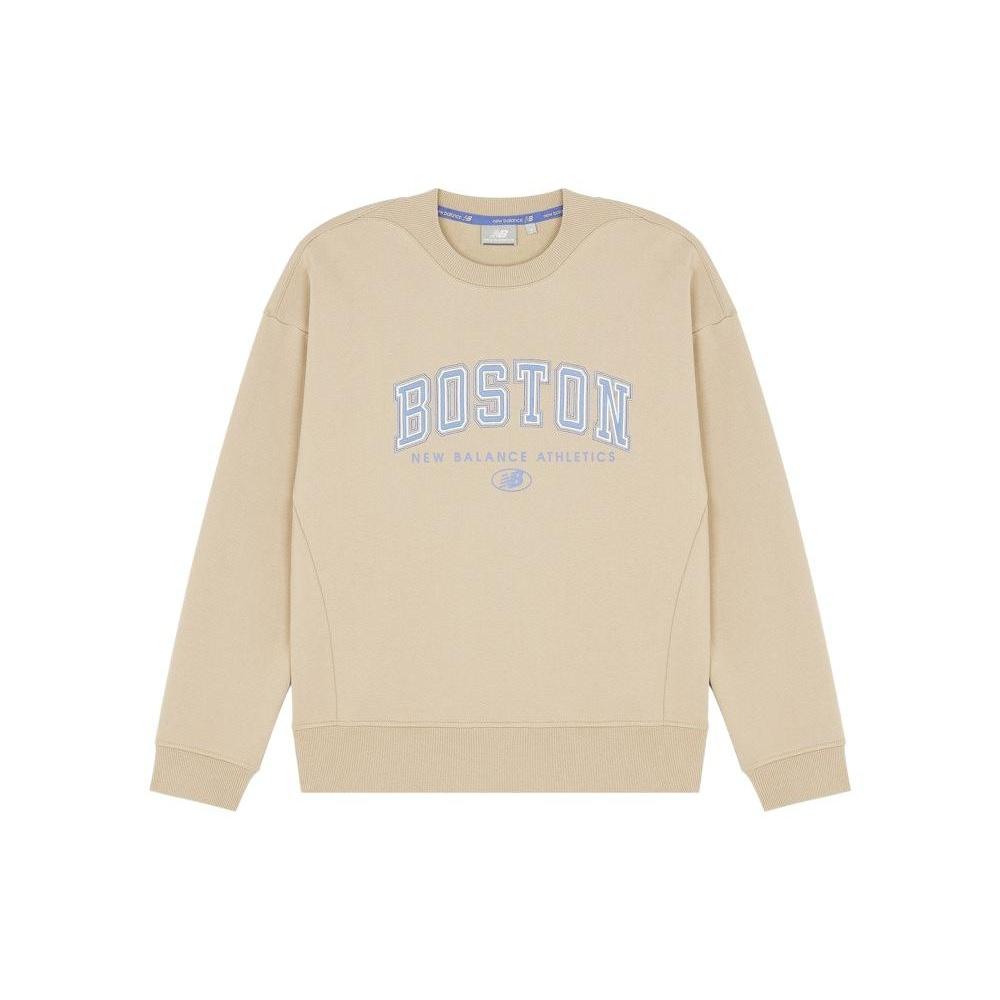 (WMNS) New Balance Pullover Asia Sizing  Beige  Women s 5CC17102-BEI L