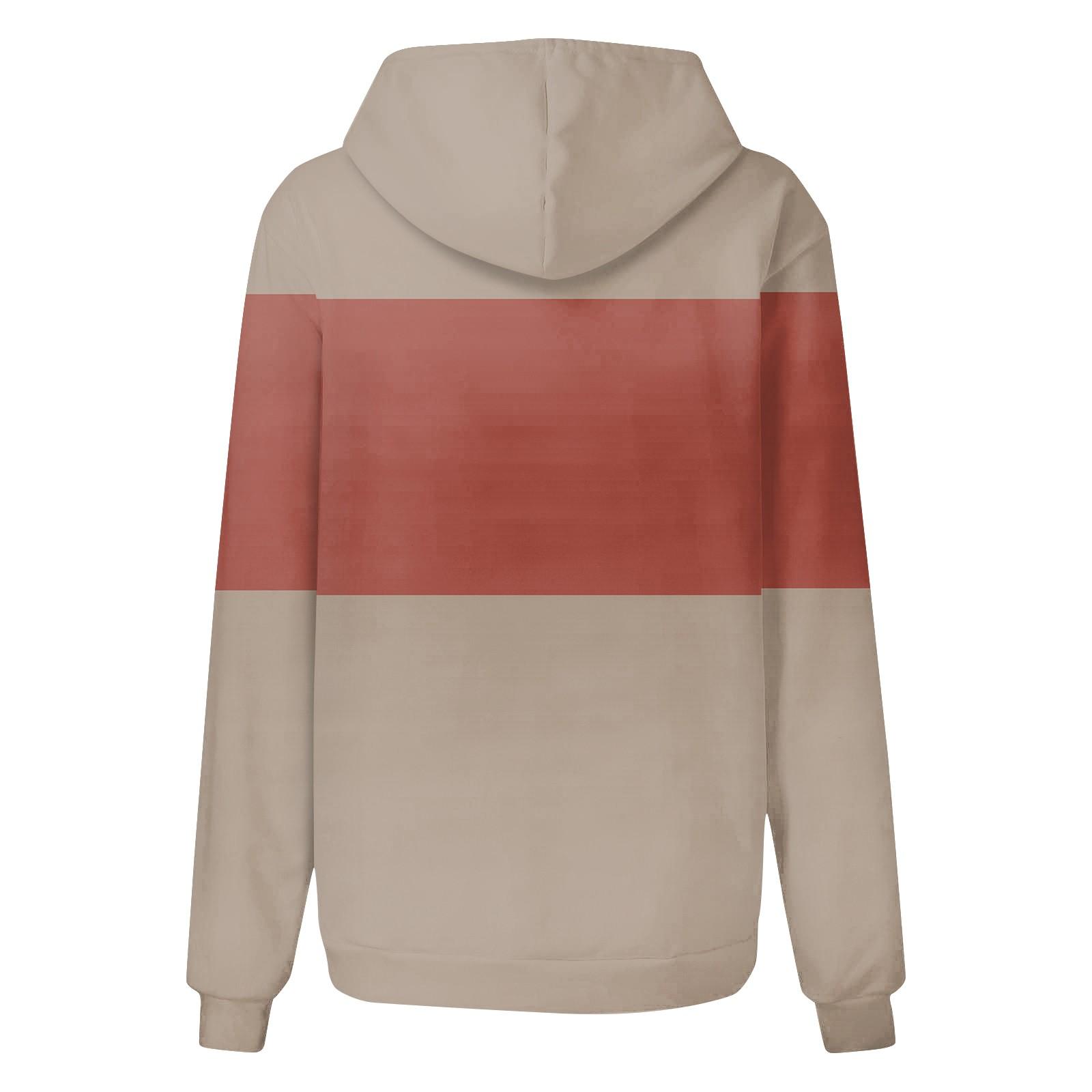 Женская мода повседневная универсальная повседневная толстовка с рисунком повседневная — фото 3