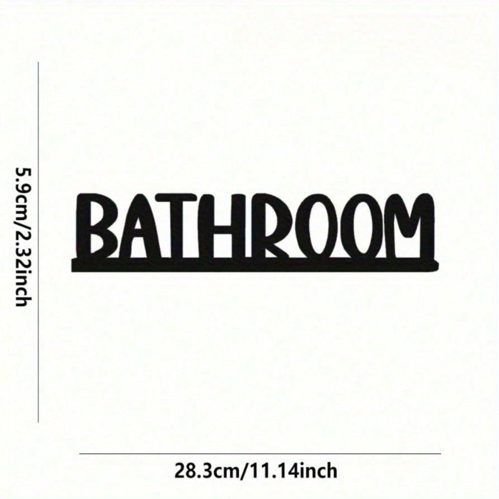 Metal Wall Art Decor Plaque Sign Home Office Kitchen Hanging Ornament